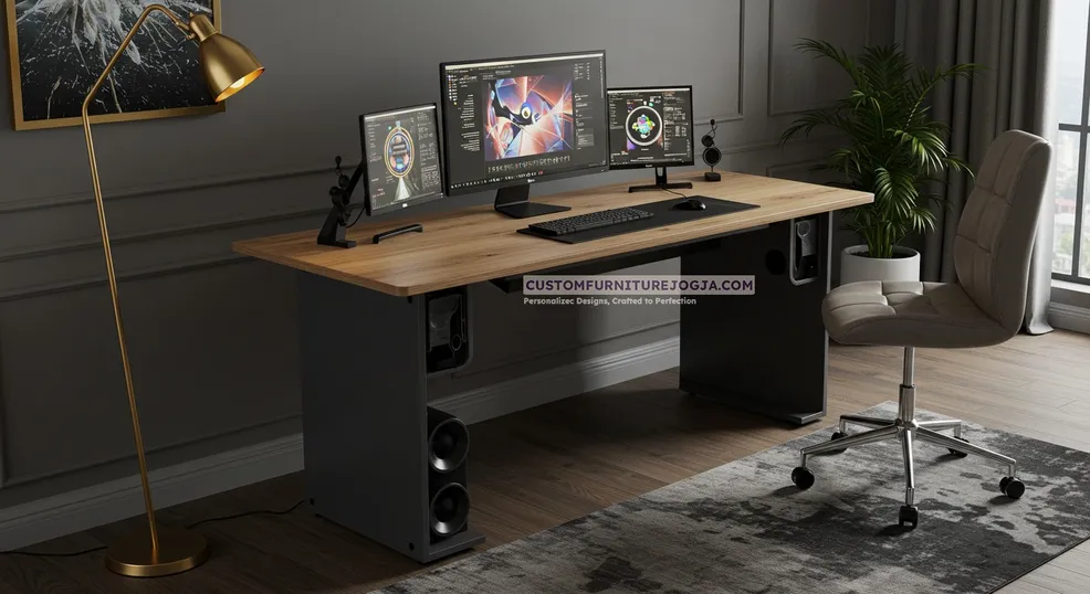 Jasa Pembuatan Meja Gaming Jogja